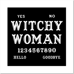 Witchcraft Wiccan Ouija Board Witchy Woman Posters and Art